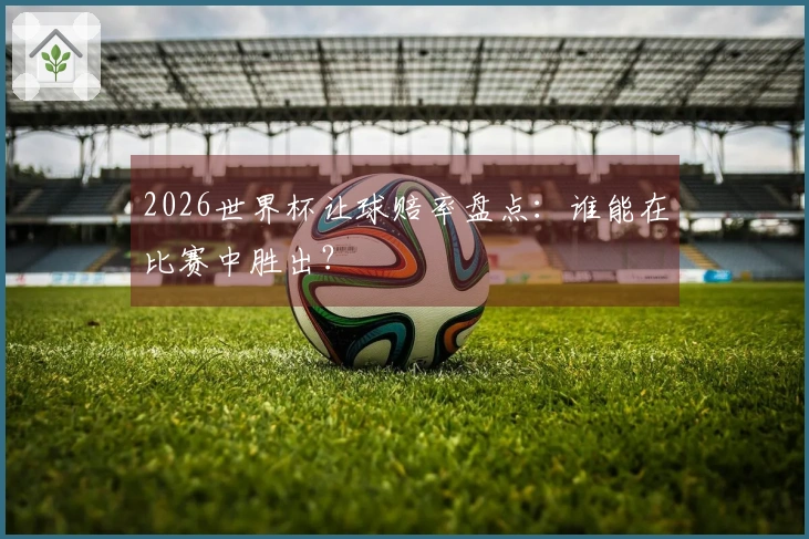 2026世界杯让球赔率盘点：谁能在比赛中胜出？