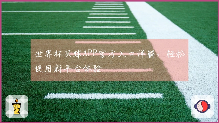 世界杯买球APP官方入口详解，轻松使用新平台体验